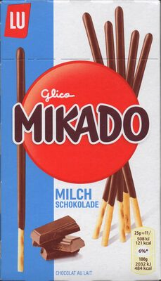 Mikado Sticks Milchschokolade 75g