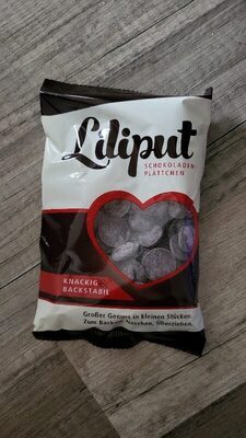Herza Liliput Schokoladen-Plättchen 100g