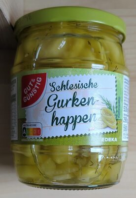 GUT&GÜNSTIG Gurkenhappen schlesisch 530g
