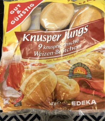 GUT&GÜNSTIG Knusperjungs 9St 540g