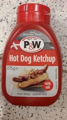 P&W Dänischer Hot Dog Ketchup 275g