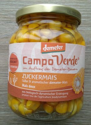 Demeter Campo Verde Zuckermais 350g