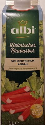 albi heimischer Rhabarber 1l EW