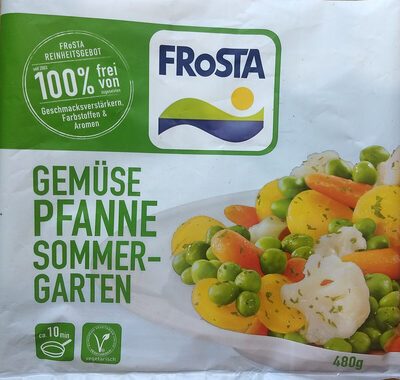 Frosta Gemüsepfanne Sommergarten 480g