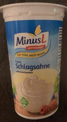 MinusL Frische Sahne 33% 200g