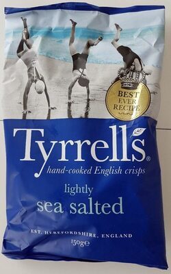 Tyrrells Lightly Sea Salted 150g