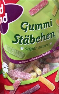 Red Band Fruchtgummi Stäbchen Super Sauer 200g