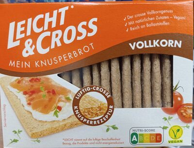 Leicht&Cross Vollkorn Knusperbrot 125g