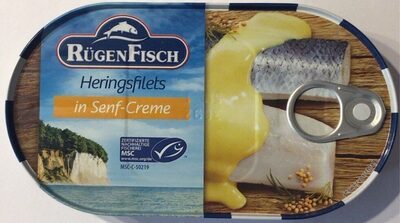 Rügen Fisch Heringsfilets in Senf-Creme 200g