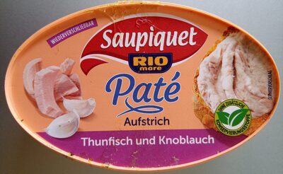 Saupiquet Thunfisch Brotaufstrich Knoblauch 115g