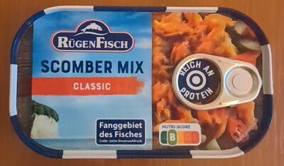 Rügen Fisch Scomber Mix 120g