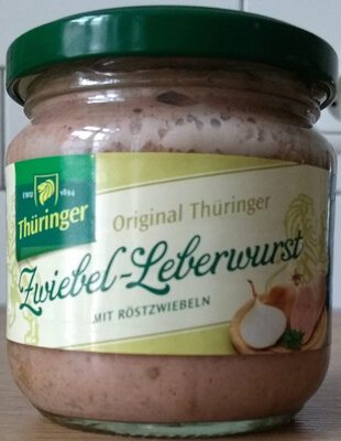 Original Thüringer Zwiebelleberwurst 160g