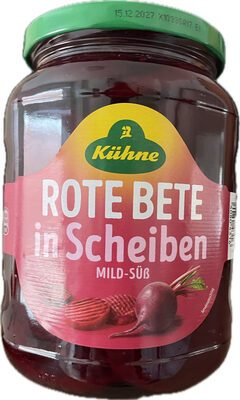 Kühne Rote Bete Scheiben 670g
