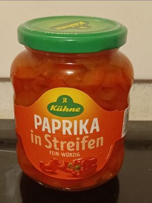 Kühne Paprika in Streifen 320g