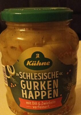 Kühne Schlesische Gurkenhappen 330g