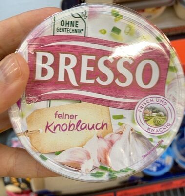 Bresso Frischkäse Knoblauch 60% Fett i.Tr.150g