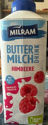 Milram Buttermilch Drink Himbeere 750g