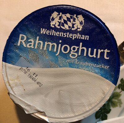 Weihenstephan Rahmjoghurt fein gesüßt 10%150g