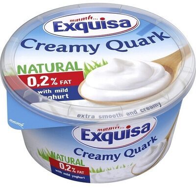 Exquisa QuarkCreme Natur 0,2% Abs.500g