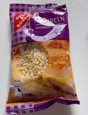 GUT&GÜNSTIG Mandeln gehackt 100g