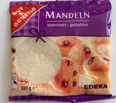 GUT&GÜNSTIG Mandeln gemahlen 100g