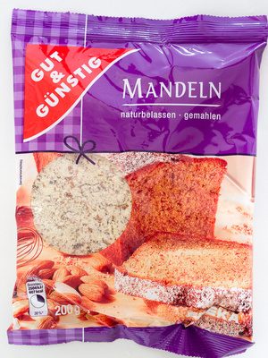 GUT&GÜNSTIG Mandeln gemahlen 200g