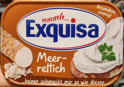 Exquisa Frischkäse Meerrettich 60% Doppelrahmstufe 200g