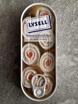 Lysell Hanseatenröllchen 125g