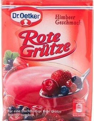 Dr.Oetker Rote Grütze für 3x500ml 120g