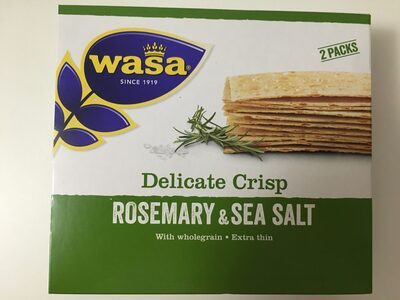 Wasa Tasty Snacks Crisp Rosemary 190g