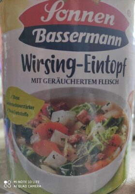 Sonnen Bassermann Wirsing-Eintopf 800g