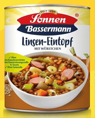 Sonnen Bassermann Linsen-Eintopf 400g