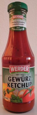 Werder Tomaten-Gewürzketchup 450ml