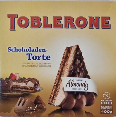 Almondy Mandeltorte Toblerone mit Stückchen 400g
