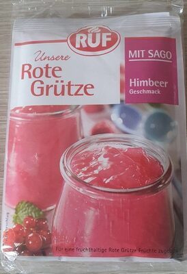 RUF Rote Grütze Himbeer mit Sago für 1,5l 129g