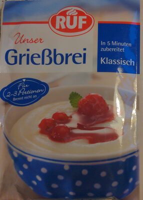 RUF Griessbrei 92g
