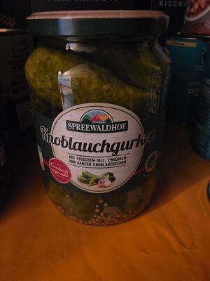 Spreewaldhof Knoblauchgurken (Spreewälder Gurken) 670g