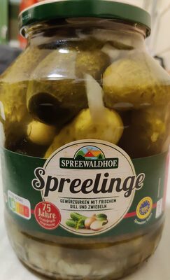 Spreewaldhof Gurkentopf Spreelinge (Spreewälder Gurken) 1,55kg