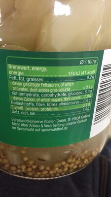 Spreewaldhof Senfgurken (Spreewälder Gurken) 670g