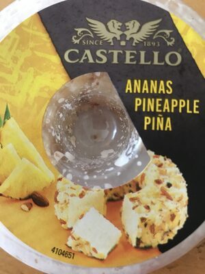 Castello Ananas Mandel Doppelrahmstufe 125g