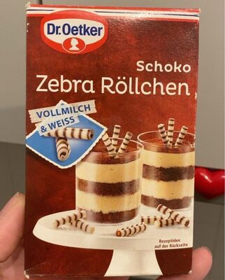 Dr.Oetker Schoko Zebraröllchen 75g