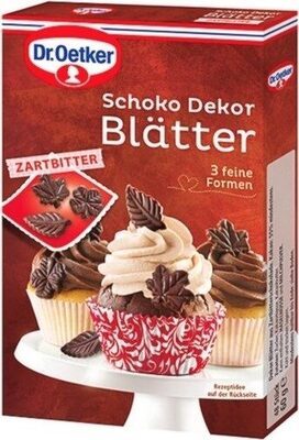 Dr.Oetker Dekorblätter Zartbitter 60g
