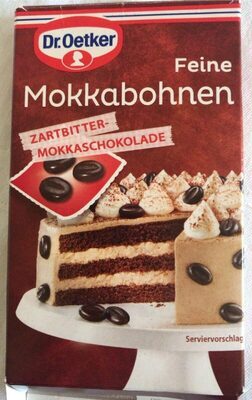 Dr.Oetker feine Mokkabohnen 75g