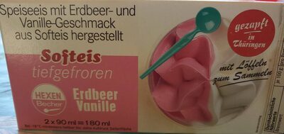 HEXEN-EIS Hexenbecher Erdbeer-Vanille 2x90ml