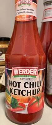 Werder Hot Chili-Ketchup 450ml
