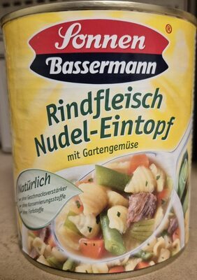 Sonnen Bassermann Rindfleisch Nudel-Eintopf 800g