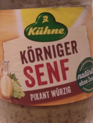 Kühne Senf körnig 250ml