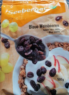 Seeberger Blaue Weinbeeren 500g