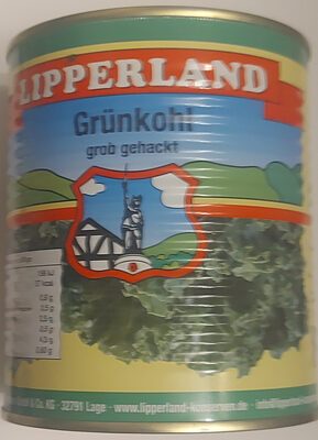Lipperland Grünkohl grob gehackt 800g
