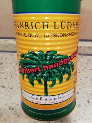 Heinrich Lüders Grünkohl handgerupft 1,2kg